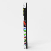 カラフルハクナマタタグラフィティアートプリント Case-Mate iPhoneケース (裏面/左)