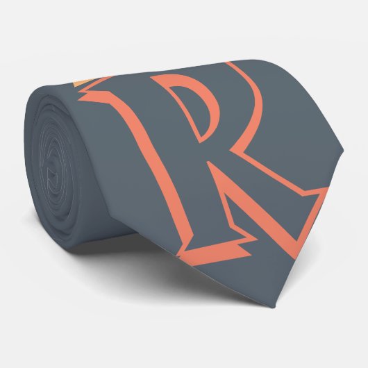 カラフルハッピーイースターあいさつ文字 ネクタイ (ロール)