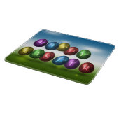 カラフルハッピーイースター卵 カッティングボード (角)