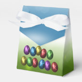 カラフルハッピーイースター卵 フェイバーボックス (正面サイド)