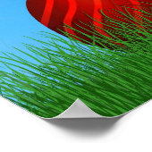 カラフルハッピーイースター卵 ポスター (角)