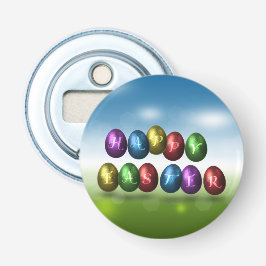 カラフルハッピーイースター卵 栓抜き