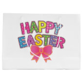 カラフルハッピーイースター ラージペーパーバッグ