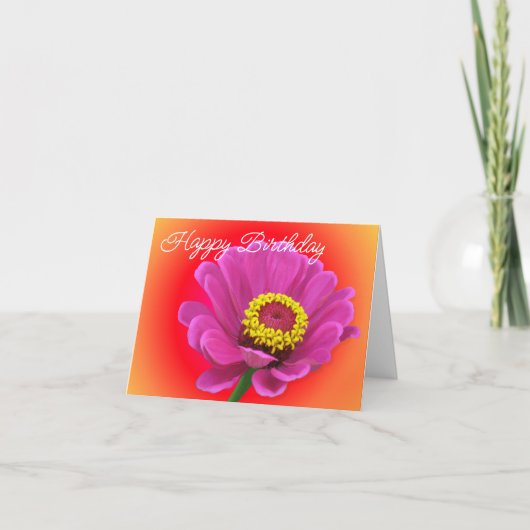 カラフルハッピーバースデーカード(Jo Images) カード (正面)