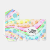 カラフルハッピーバースデー貸与箱 フェイバーボックス (折り畳みなし)