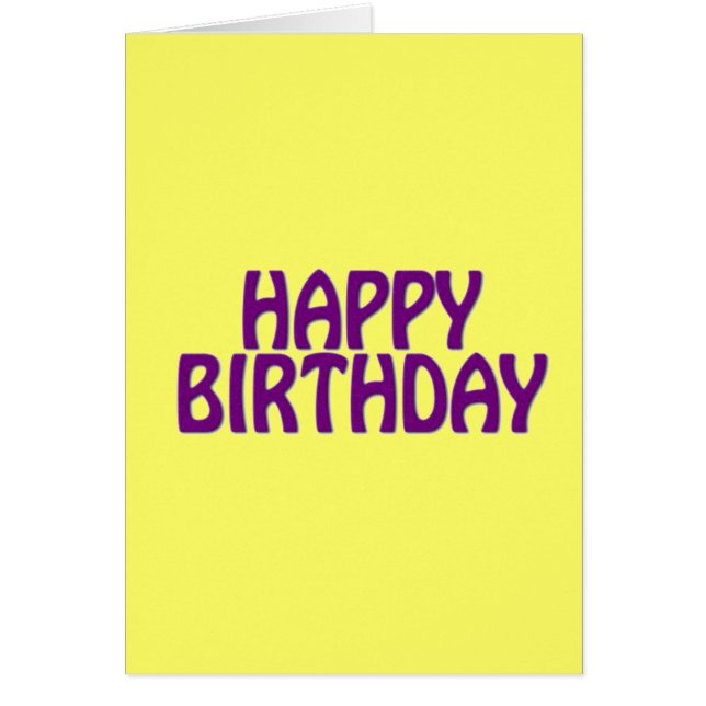 カラフルハッピーバースデー (正面)