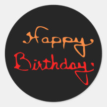 カラフルハッピーバースデー