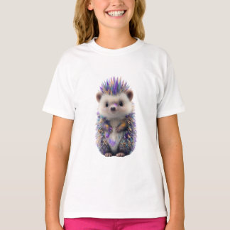 カラフルハリネズミの子供たち Tシャツ