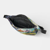 カラフルハワイアンカイルアビーチヒップスターバッグ ファニーパック (見開き)