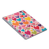 カラフルハートエクスプロージョン ノートブック - ロマンティック (右側)