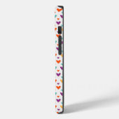 カラフルハートカスタムモノグラム4 – 写真 Case-Mate iPhoneケース (裏面 / 左)