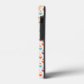 カラフルハートカスタムモノグラム4 – 写真 Case-Mate iPhoneケース (裏面 / 左)