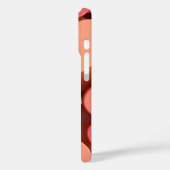カラフルハートクラスター Case-Mate iPhoneケース (裏面 / 左)