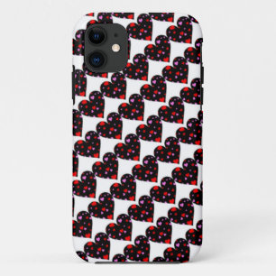 カラフルハートラブケース iPhone 11 ケース