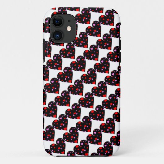 カラフルハートラブケース Case-Mate iPhoneケース (裏面)