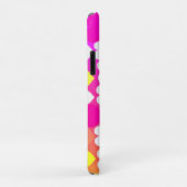 カラフルハート愛パターン Case-Mate iPhoneケース (裏面/右)