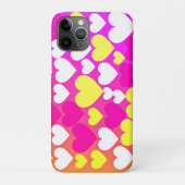 カラフルハート愛パターン Case-Mate iPhoneケース (裏)
