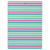 カラフルハート水玉模様クリップボード クリップボード (裏面)