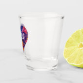 カラフルハート ショットグラス (右)