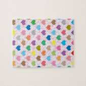 カラフルハート ジグソーパズル (横)