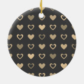 カラフルハート セラミックオーナメント (裏面)