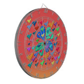 カラフルハート ダーツボード (正面左)