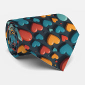 カラフルハート、バレンタイン ネクタイ (ロール)