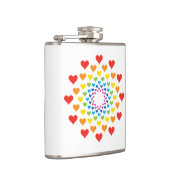 カラフルハート フラスク (右)