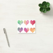カラフルハート ポストイット (オフィス)