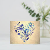 カラフルハート ポストカード (スタンド正面)