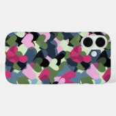 カラフルハート Case-Mate iPhoneケース (裏面 (横))