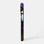 カラフルハート iPhone 16ケース (左側面)