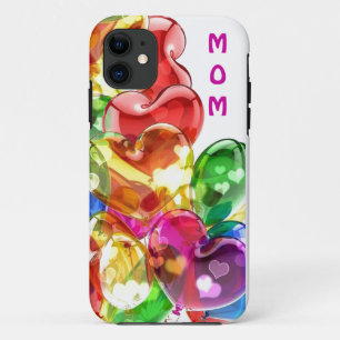 カラフルハートiPhoneケース iPhone 11 ケース