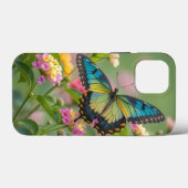 カラフルバタフライタフApple iPhone 13 miniケース Case-Mate iPhoneケース (裏面 (横))