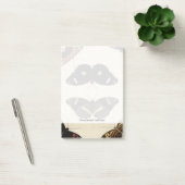 カラフルバタフライメドレオンクリーム背景 ポストイット (オフィス)