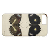 カラフルバタフライメドレオンクリーム背景 Case-Mate iPhoneケース (裏面(横))