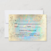 カラフルバタフライ商品券 (裏面)