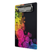 カラフルバブルのクリップボード ミニクリップボード (アングル2)