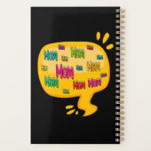 カラフルバブル付きマ考えマー プランナー手帳 (裏面)