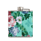 カラフルバラと花 フラスク (裏面)