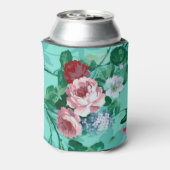 カラフルバラと花 缶クーラー (缶裏面)