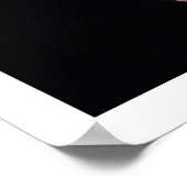 カラフルバラスチルの花束 ポスター (角)