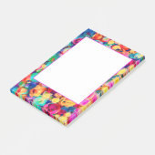 カラフルバラフレームPost-it®注記 ポストイット (アングル)