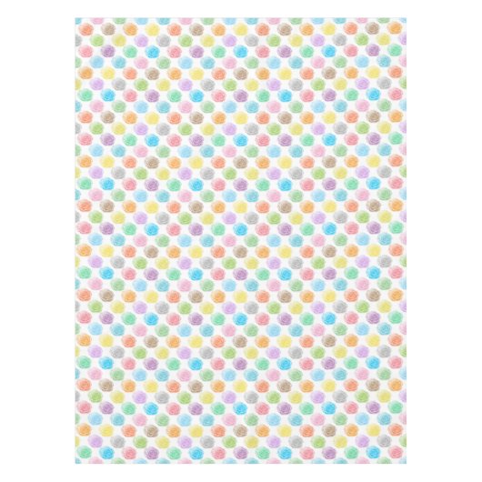 カラフルバラ テーブルクロス (正面)