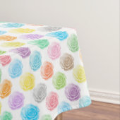 カラフルバラ テーブルクロス (インサイチュ)