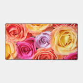 カラフルバラ デスクマット (正面)