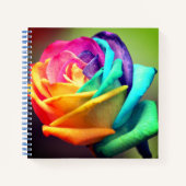 カラフルバラ ノートブック (正面)