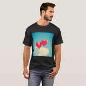 カラフルバルーンお祝いTシャツ Tシャツ (正面フル)