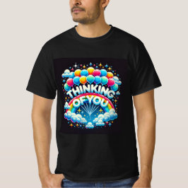 カラフルバルーンレインボー考えズ・オブ・ユー Tシャツ