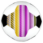 カラフルバー サッカーボール (回転)